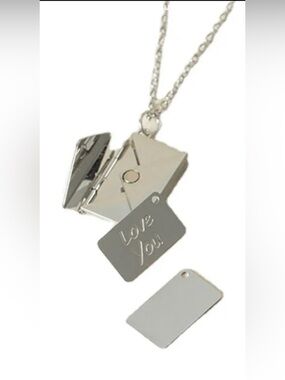 ❤️ Love You Letter / Envelope  Locket Necklace stainless steel no tarnish
Unisex
